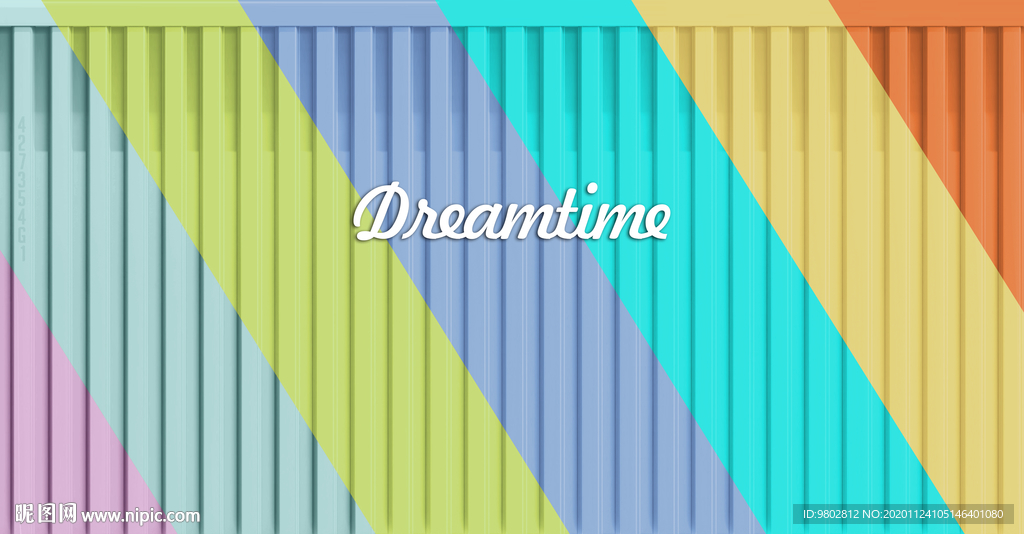 网红集装箱装饰背景墙