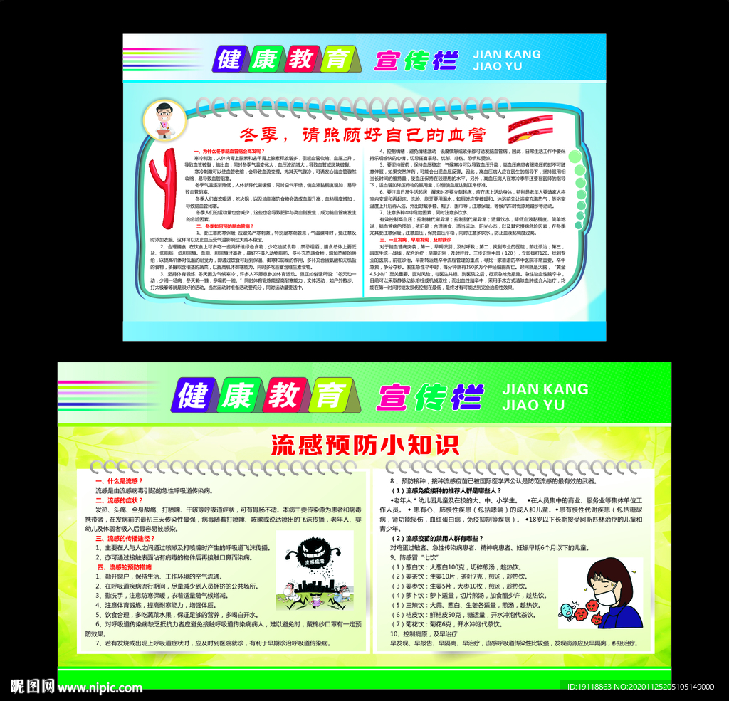 健康教育展板