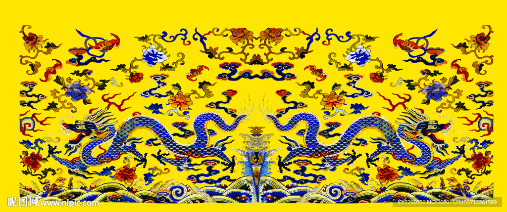 龙袍 龙底纹 刺绣 龙 酒包装