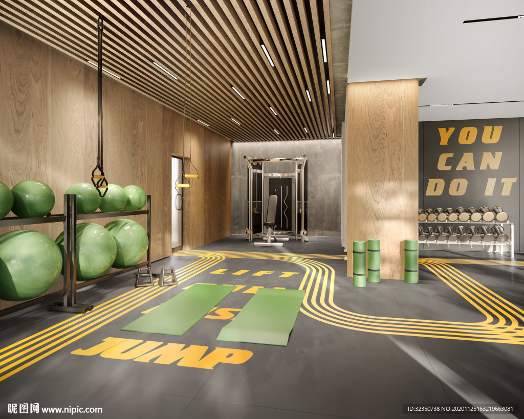 共享泛会所健身区