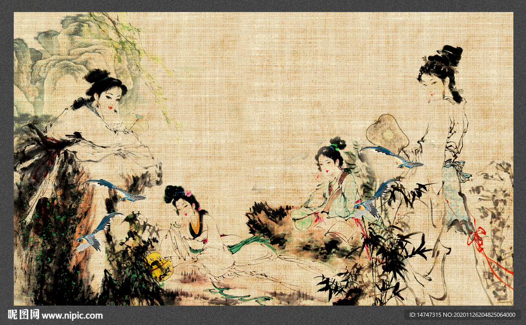 仕女图