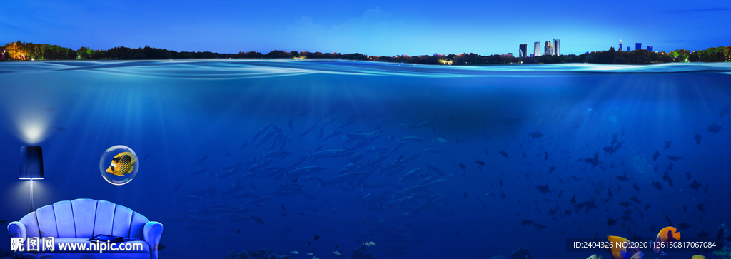 海岸生活 河岸 海底世界