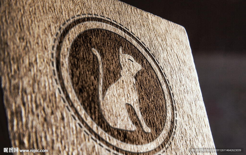 品牌logo木制样机