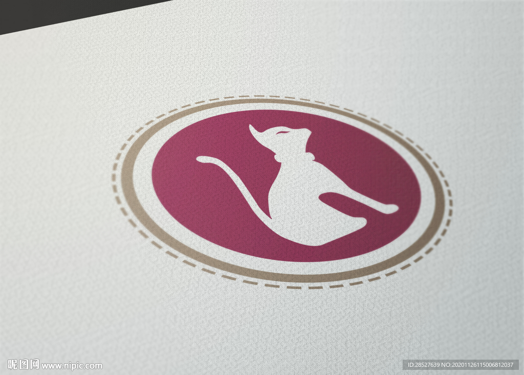 品牌logo纸质样机