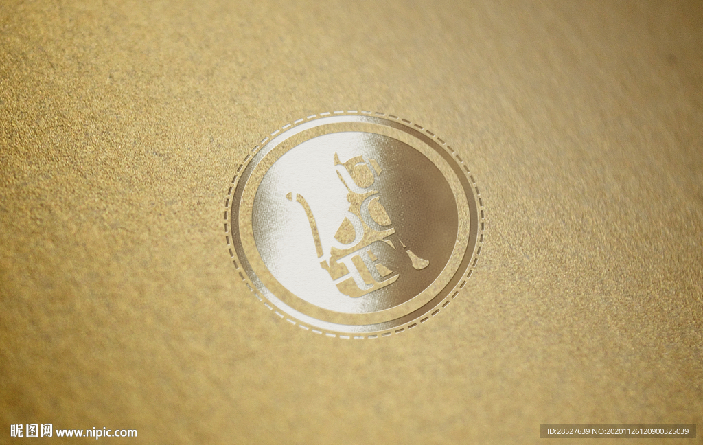 品牌logo烫金银样机