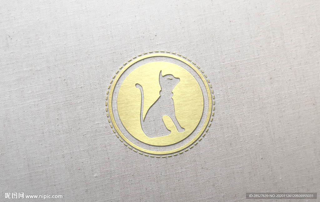 品牌logo烫金银样机