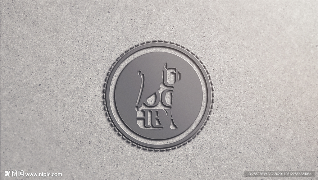 品牌logo纸质样机