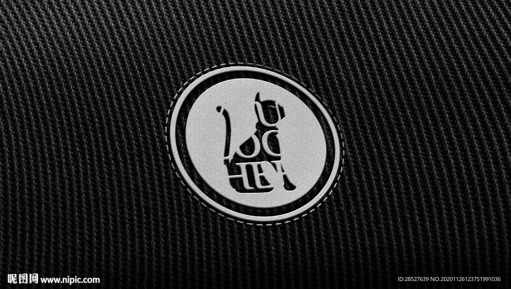品牌logo布料样机