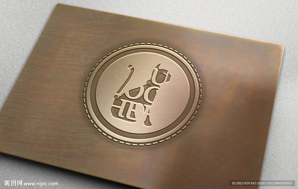品牌logo金属铜件样机
