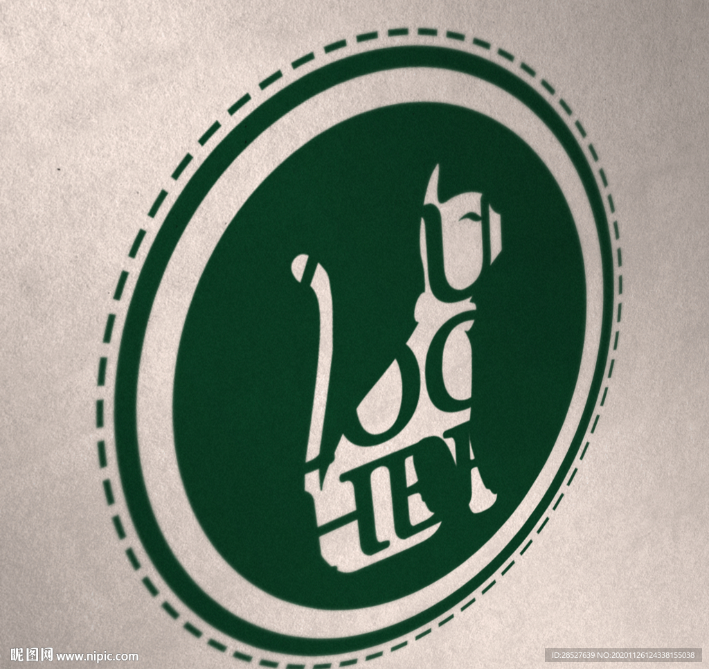 品牌logo纸质样机