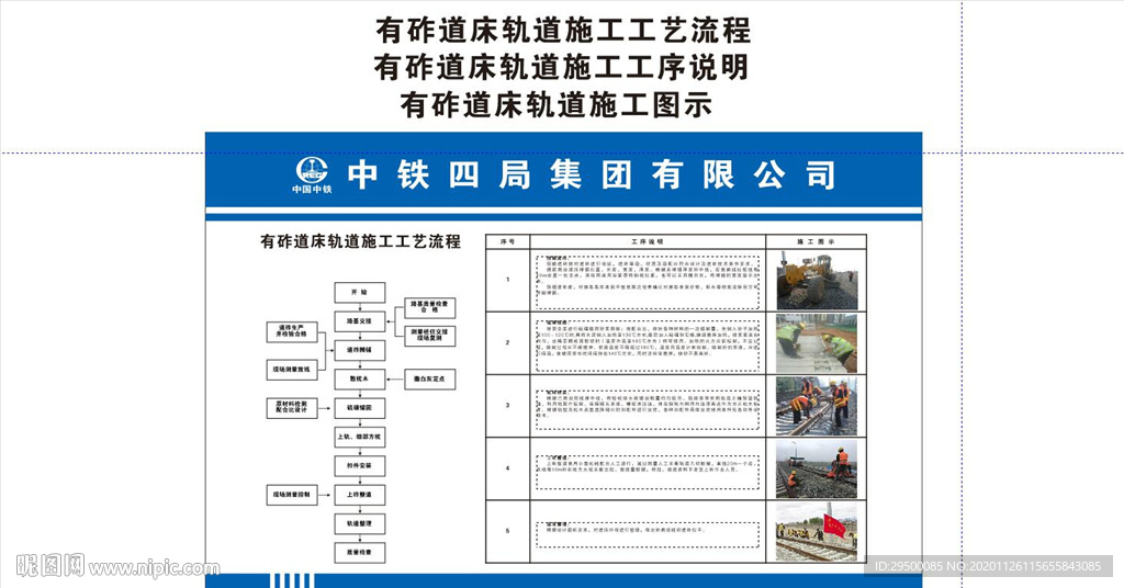 有砟道床轨道施工工艺