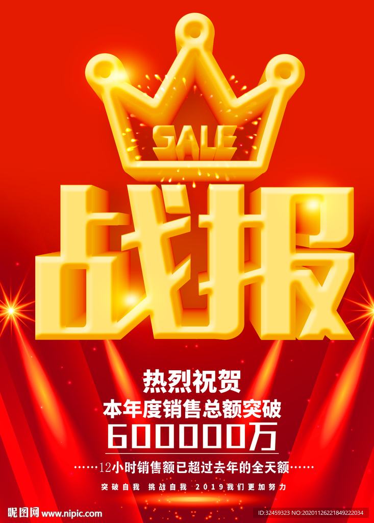 销售战报 销售冠军 喜报