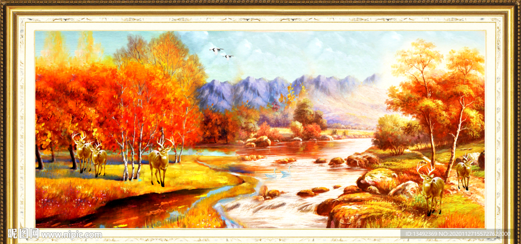 油画风景