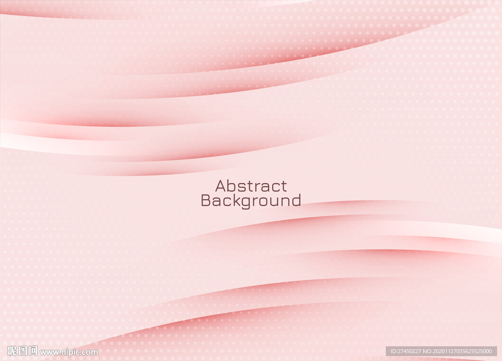 粉色抽象线条