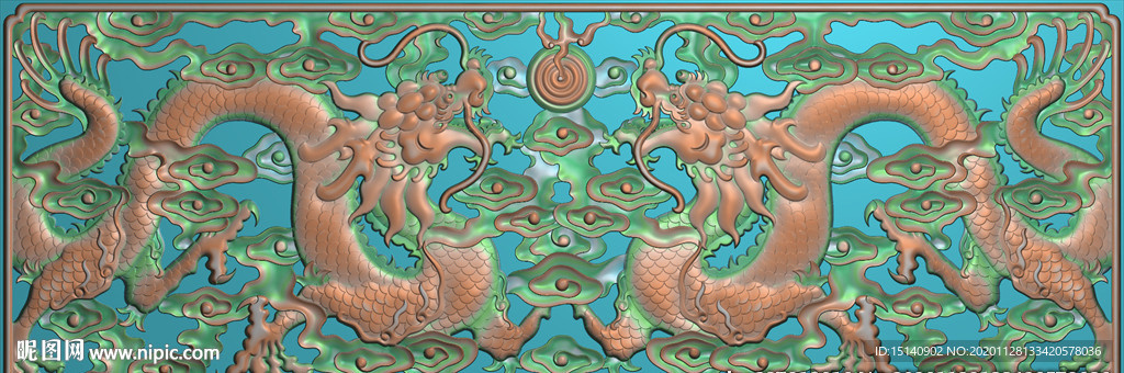 精雕龙凤