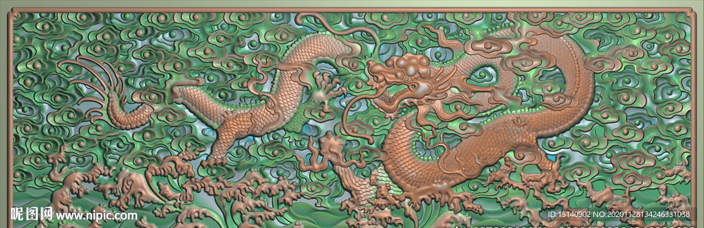 精雕龙凤