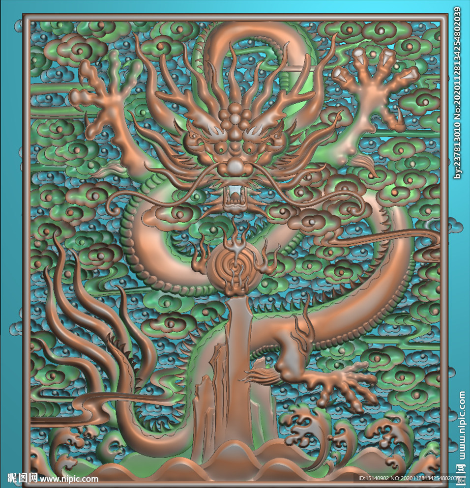 精雕龙凤