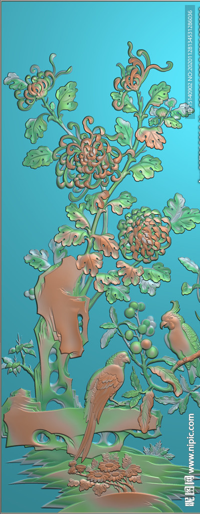 精雕梅兰竹菊