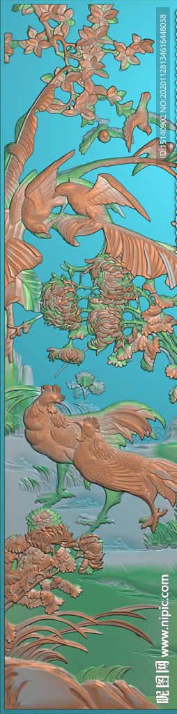 精雕梅兰竹菊