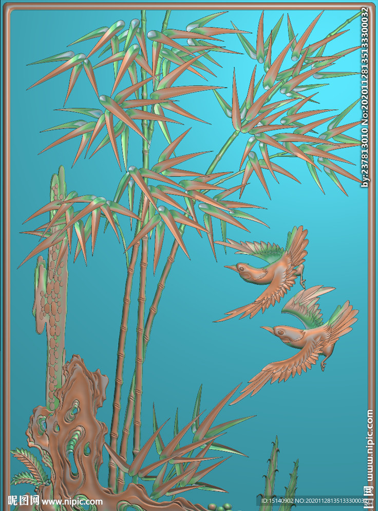 精雕梅兰竹菊