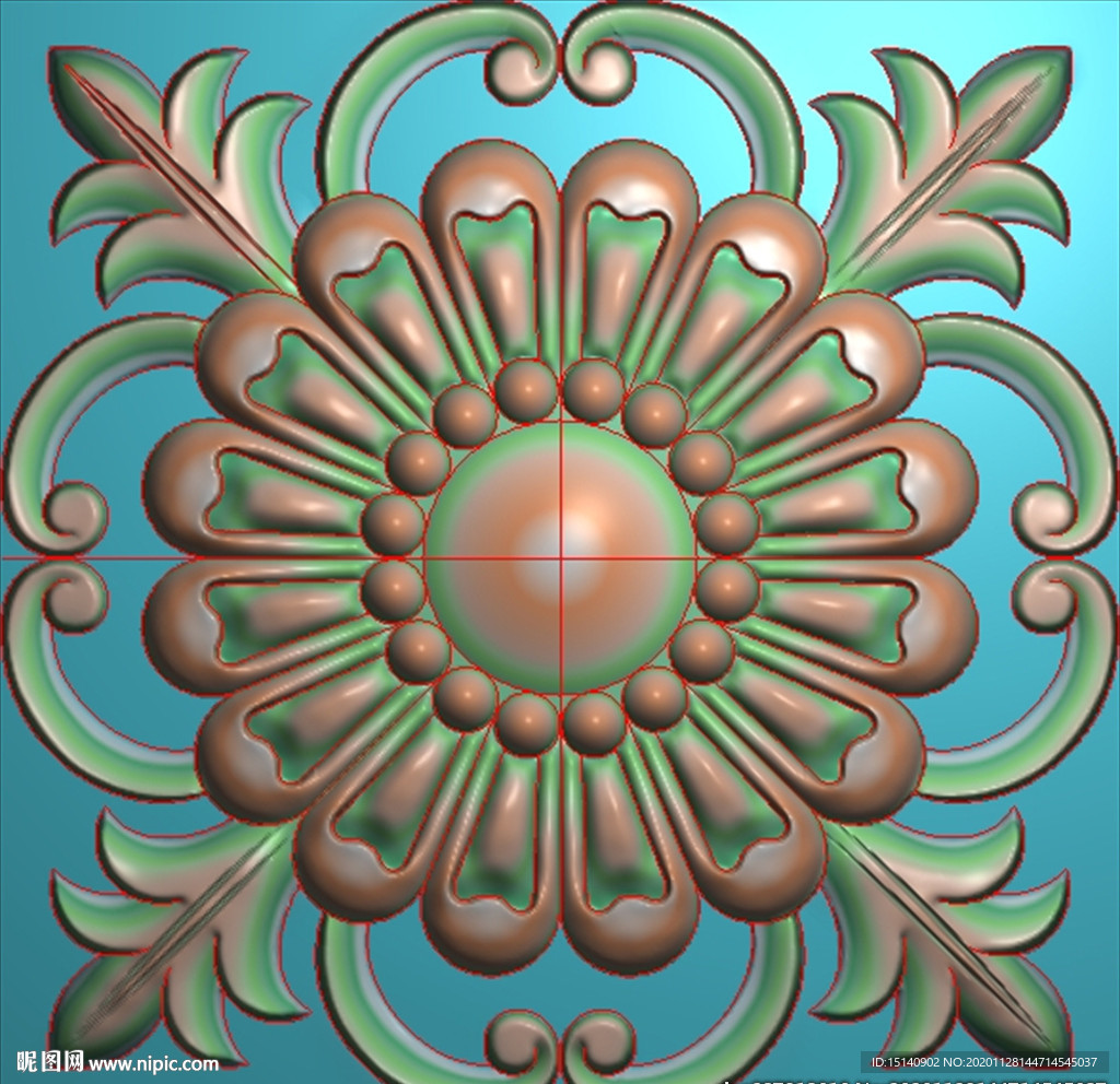 精雕洋花 欧式花