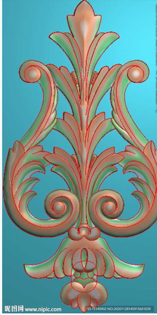 精雕洋花 欧式花