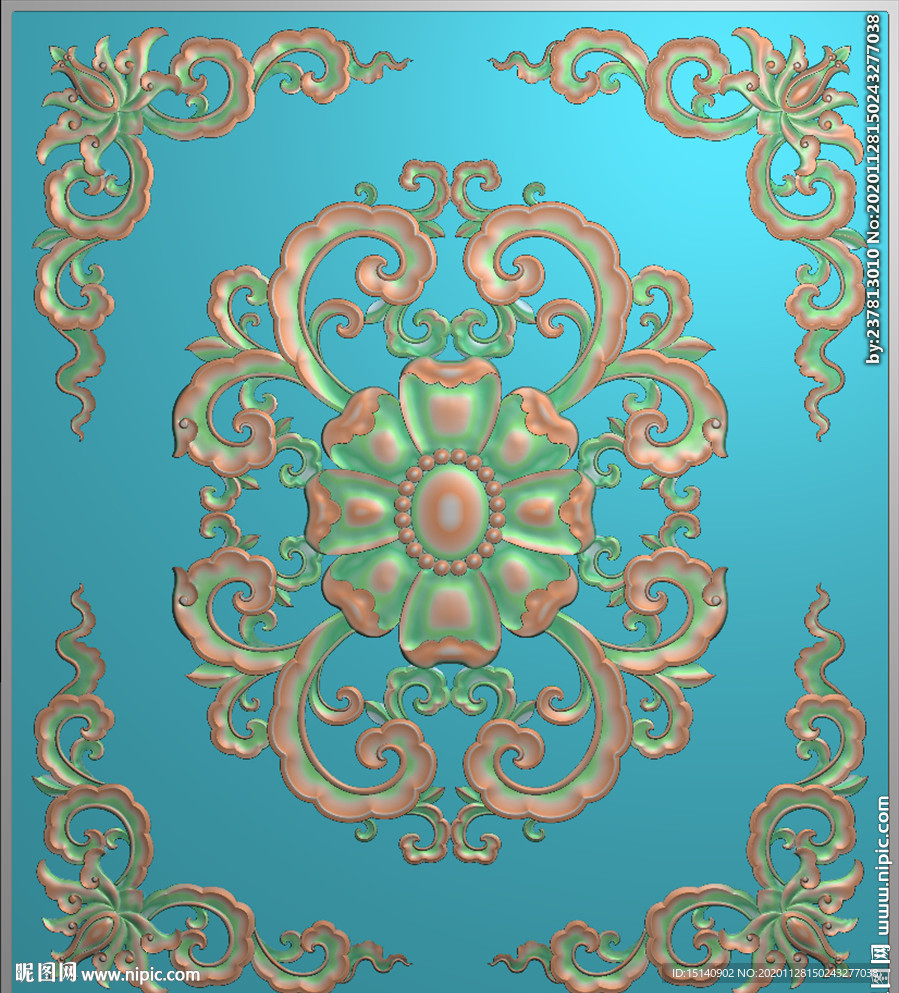 精雕洋花 欧式花