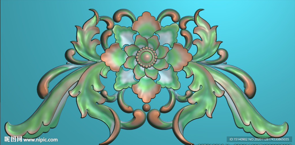 精雕图 洋花 欧式花