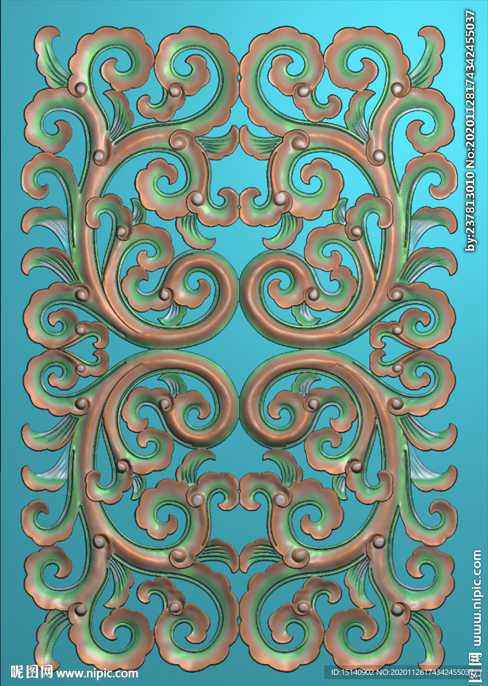 精雕图 洋花 欧式花