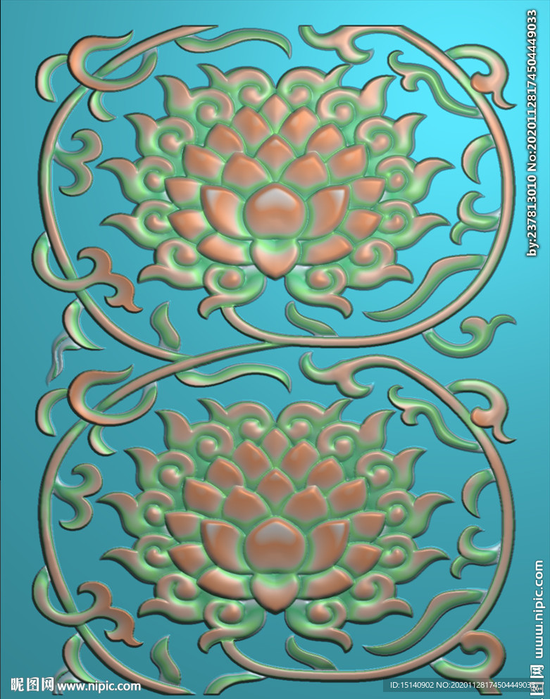 精雕图 洋花 欧式花