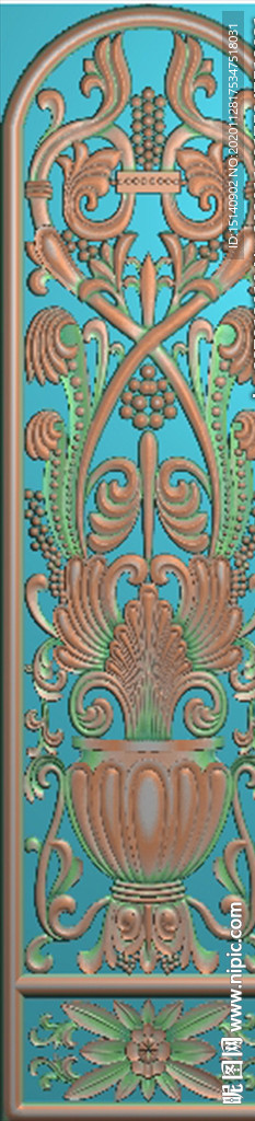 精雕图 洋花 欧式花