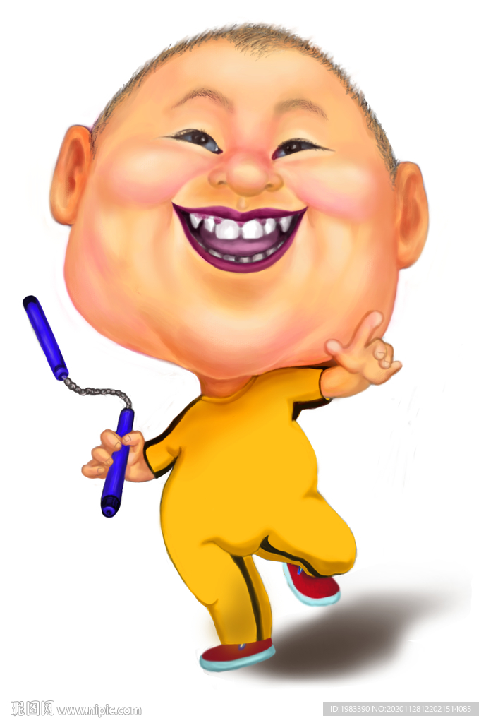 少年萌小龙的动画形象设定