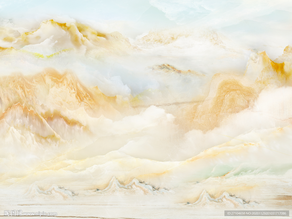 简约大理石背景墙