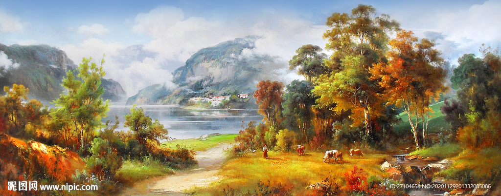 风景油画