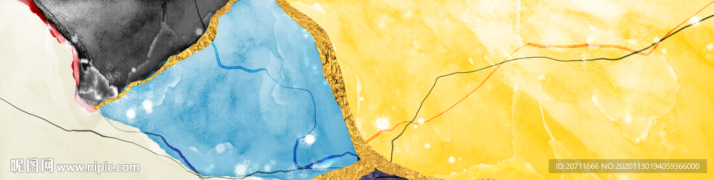 抽象装饰画挂画