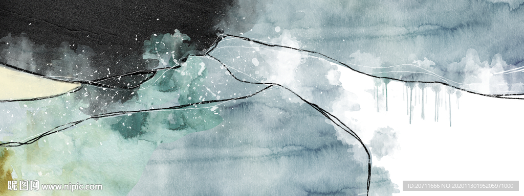 抽象装饰画挂画