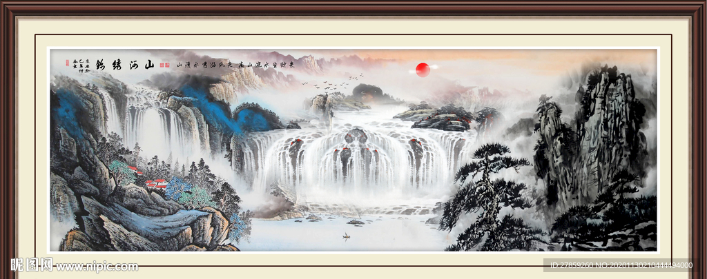 国画山水国画山水国画