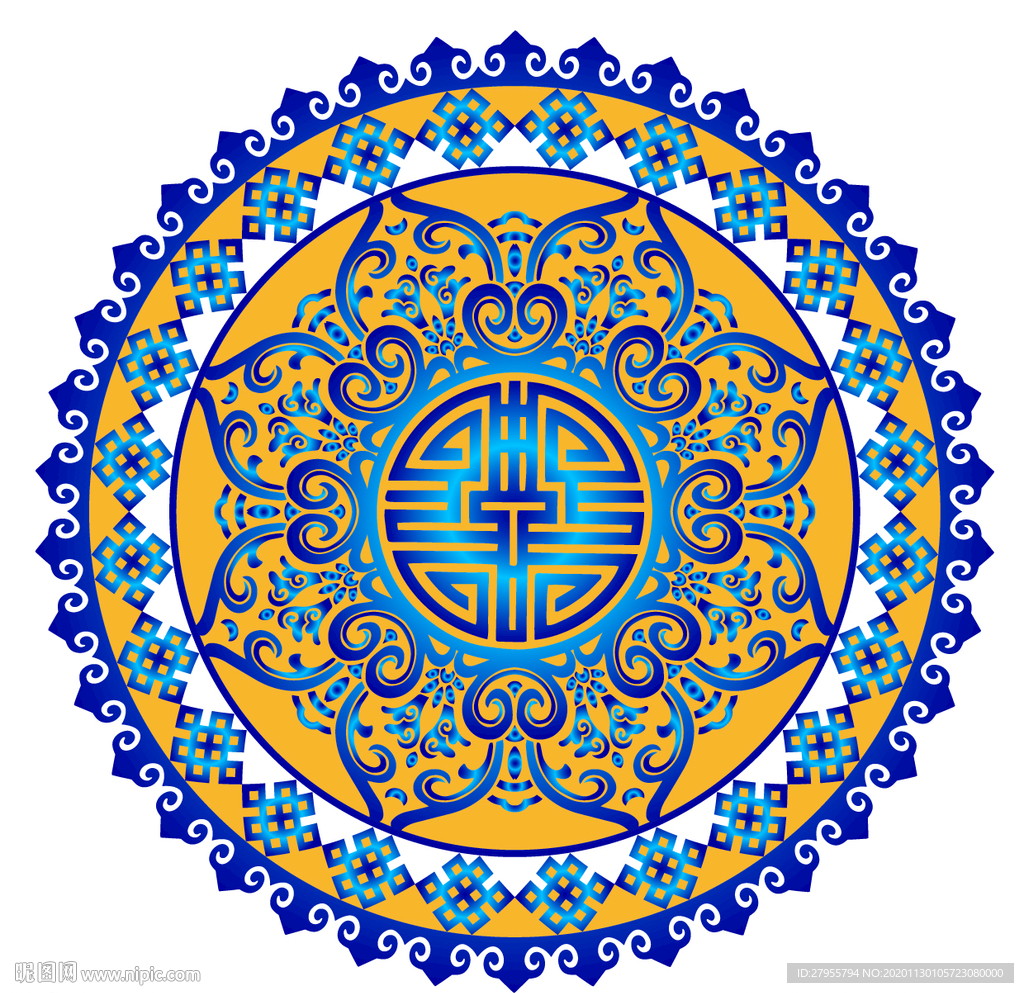 传统背景底纹