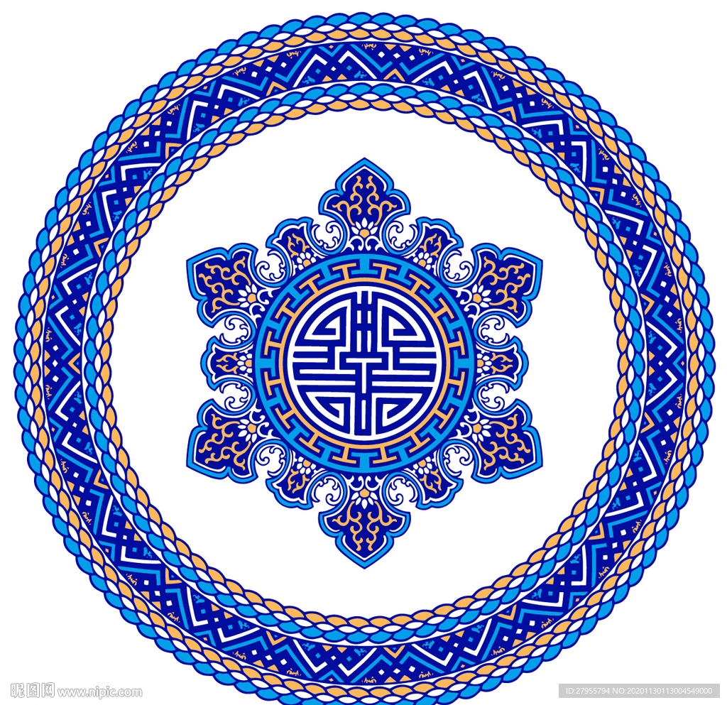 民族矢量图