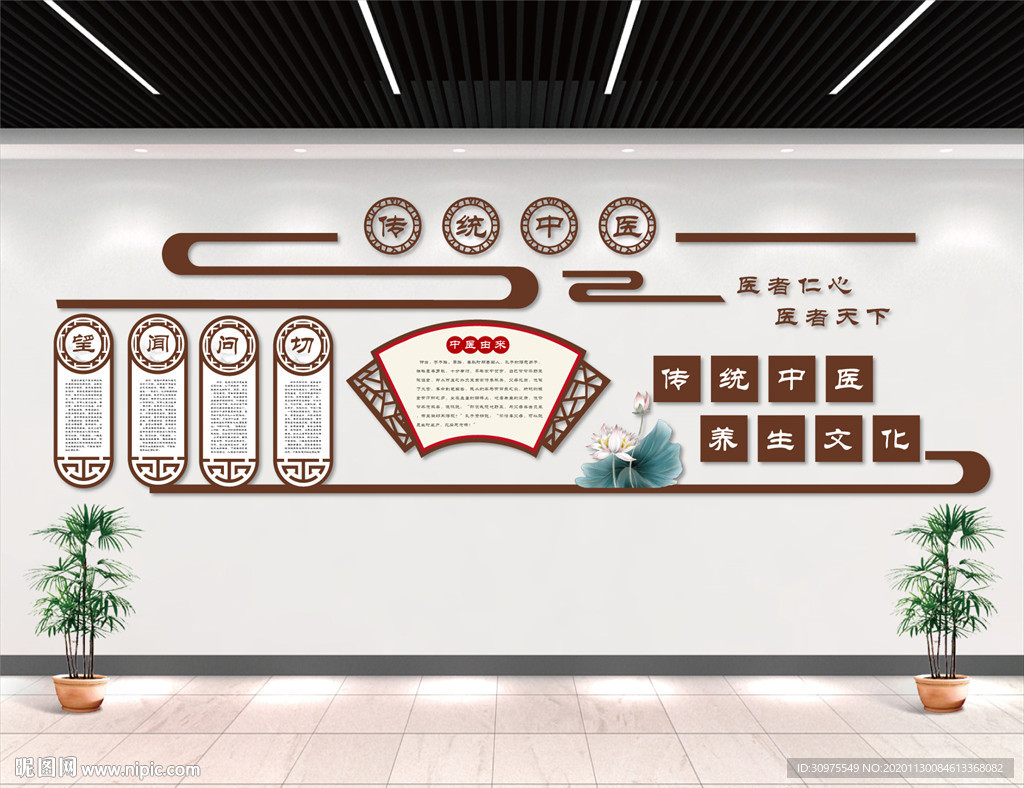 传统中医文化墙