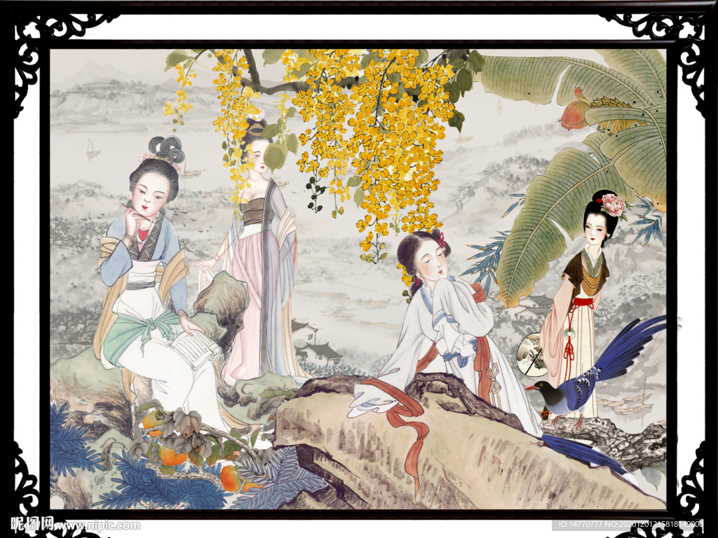 仕女图