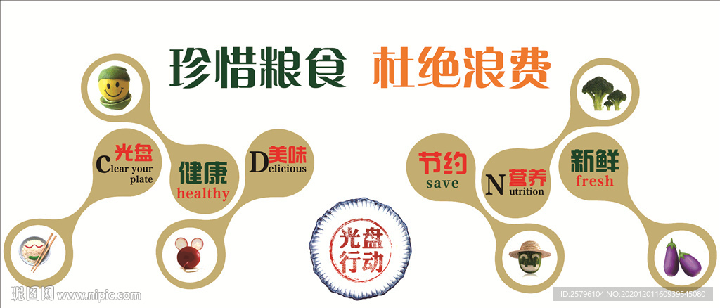 学校食堂文化墙