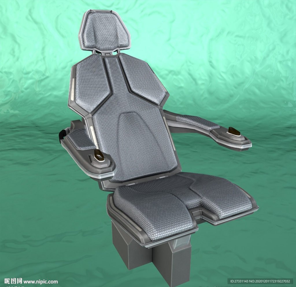 太空座椅 椅子模型 3D模型