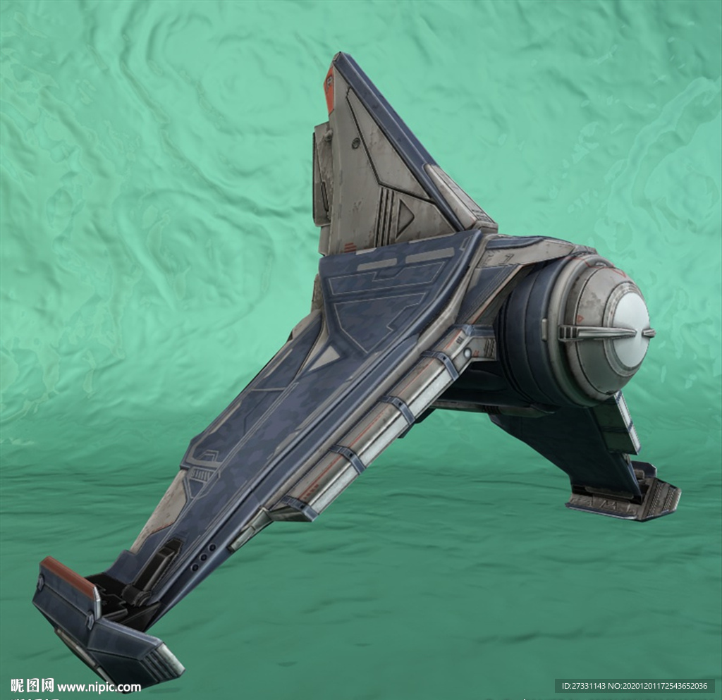 飞船模型 宇宙飞船 3d打印模