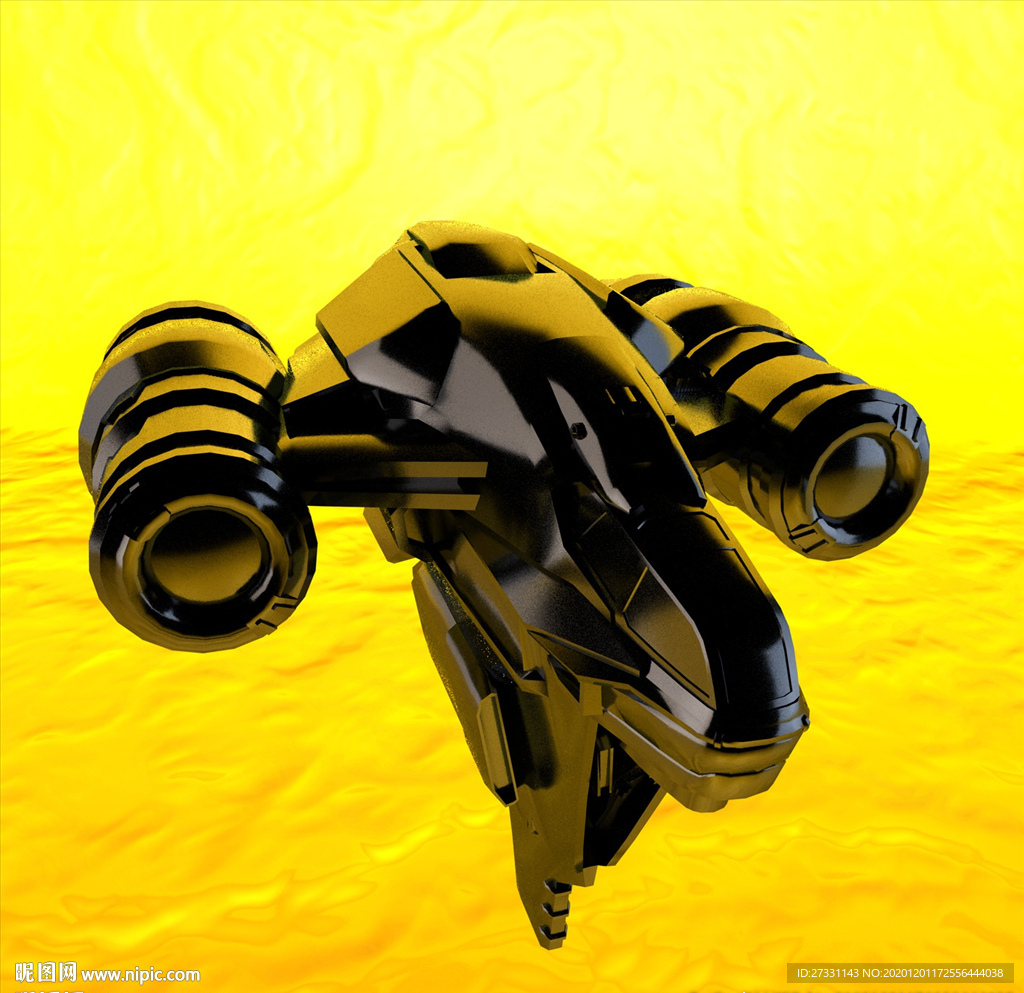 飞船模型 宇宙飞船 3d打印模
