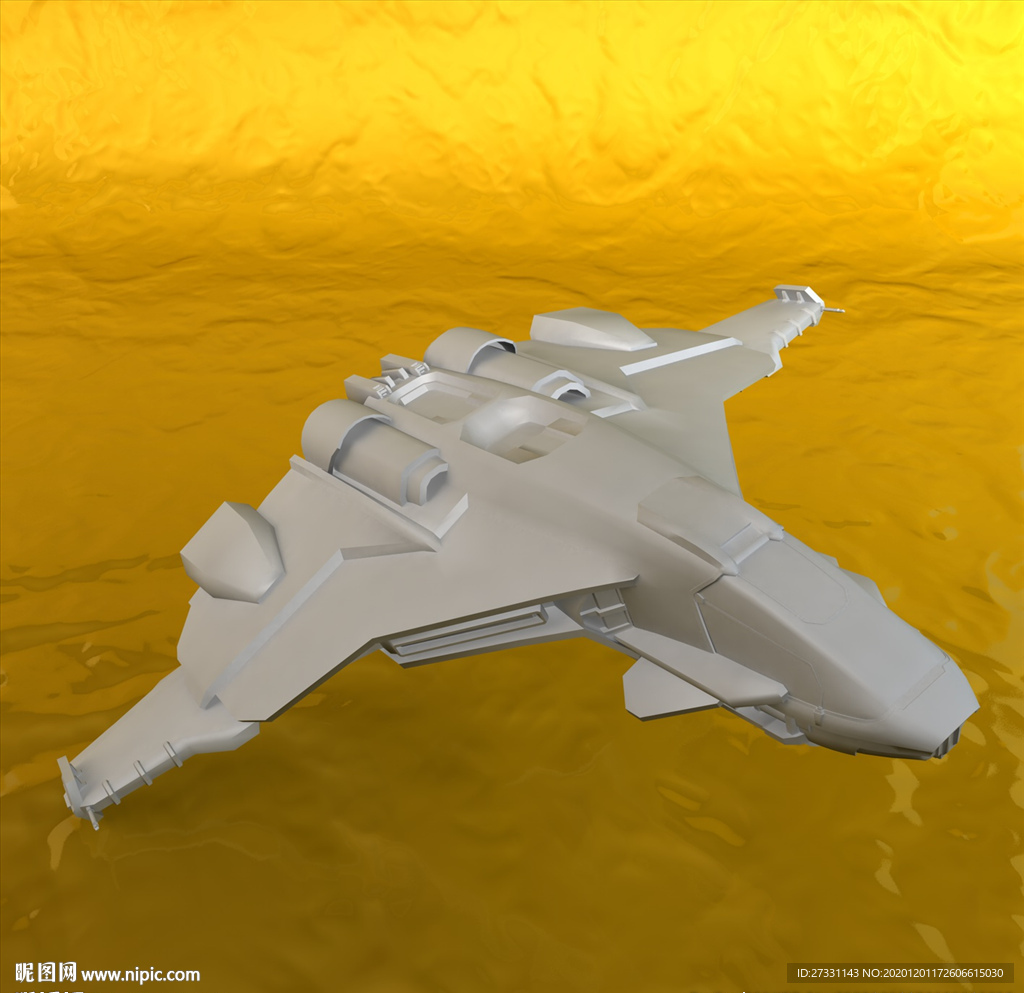 飞船模型 宇宙飞船 3d打印模