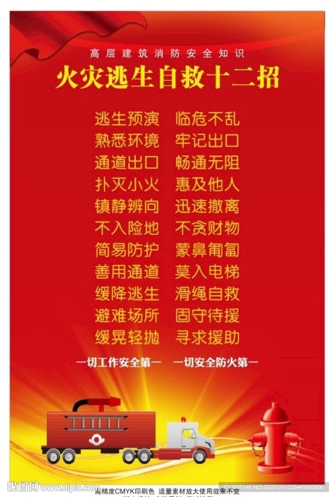 火灾逃生自救