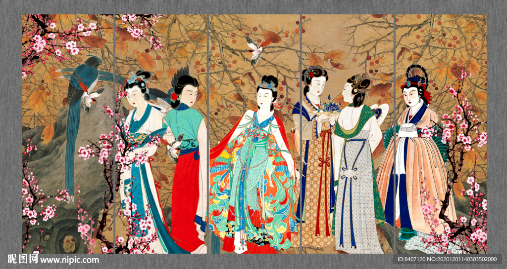 仕女图