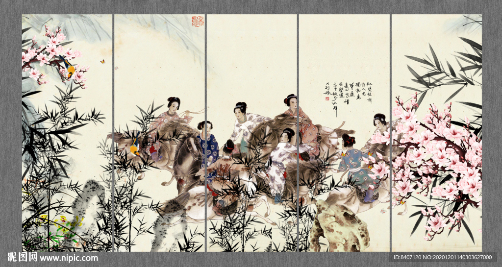 仕女图