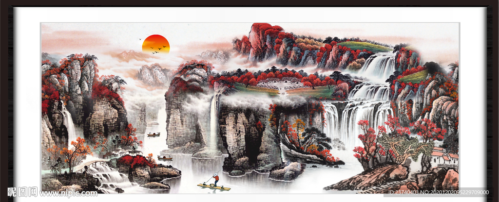 风景如画